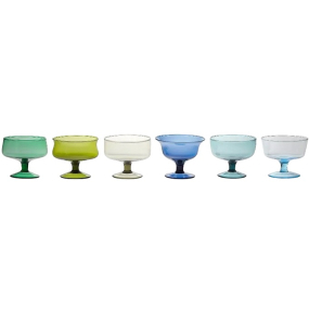 Набор бокалов для шампанского/десерта Diseguale 220 мл, 6 шт