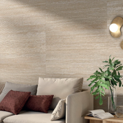 Керамогранит Panaria Perpetual 60х120 Nat, Travertino Cream Edge, 9 мм