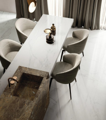 Керамогранит Italon Charme Deluxe 120х278 Lux, Bianco Michelangelo, 6 мм