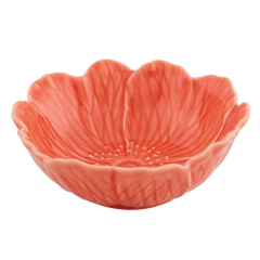 Салатник Flora 17 см, цвет лососевый