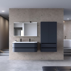 Шкаф подвесной Kolpa-San Vittoria V 1481/790 DG, 147х79, темно-серый