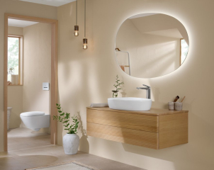 Зеркало с подсветкой Villeroy & Boch Antao 120х85 L4801200, без рамы