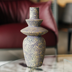 Ваза-бутылка Ceramik Purple 34 см