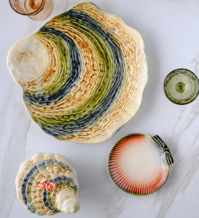 Блюдо сервировочное Oyster & Scallops 36,2х36,1 см