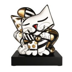 Фигурка "Золотой котенок" 31 см
