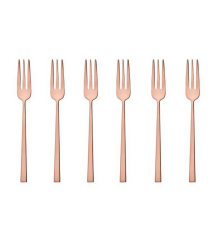Набор вилок десертных Rock Copper, 6 шт