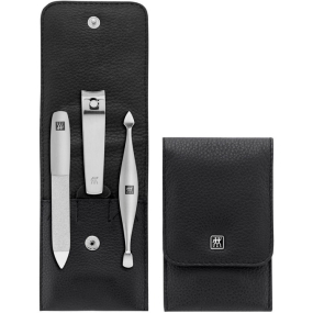 Набор маникюрный Zwilling Beauty Inox, 3 предмета и мультитул брелок, цвет черный