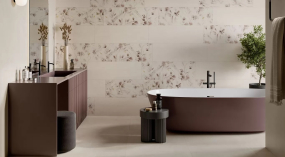 Плитка керамическая Rondine Ludostone 33,3х100, Decoro Oasi Coral, 7 мм