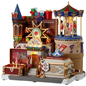 Фигурка музыкальная "Веселая музыкальная шкатулка" 25,8х18,3х26,2 см