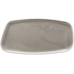 Блюдо Junto Pearl Grey 30х15 см