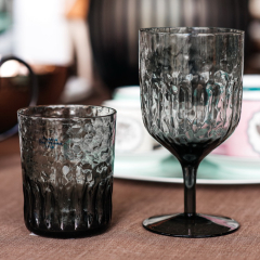 Бокал для вина Glass Serena 450 мл, серый