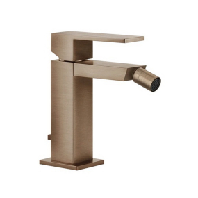 Смеситель для биде Gessi Rettangolo 20007.708, брашированная медь PVD