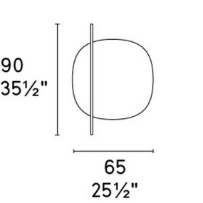 Зеркало Calligaris Vanity 90х65 CS5111-P