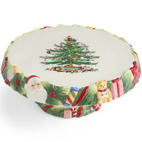 Блюдо для торта Spode Christmas Memories 31 см, на ножке