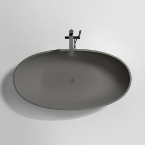 Ванна Antonio Lupi Reflex 167х86, из Colormood, любой цвет RAL, матовая