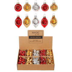 Елочная игрушка Inge's Christmas 3-4,5 см, в ассортименте шары