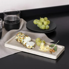 Блюдо сервировочное Manufacture Travertine 25,5х10,5 см