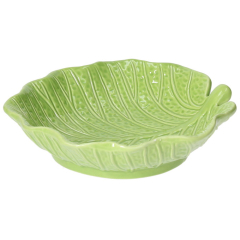 Салатник "Листок" Lemon Garden 20х19 см