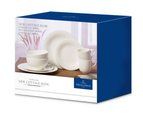 Набор посуды на 2 персоны New Cottage Basic, 8 предметов