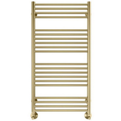 Полотенцесушитель Terminus Аврора 100х53, водяной, золото матовое