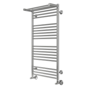 Полотенцесушитель Terminus Аврора 100х53, с полкой, водяной, хром