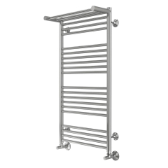 Полотенцесушитель Terminus Аврора 100х53, с полкой, водяной, хром