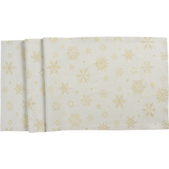 Скатерть-дорожка Cristallo Neve 40х100 см