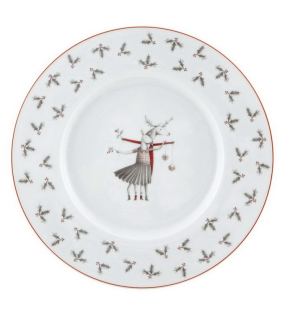 Тарелка салатная Noel 22,8 см