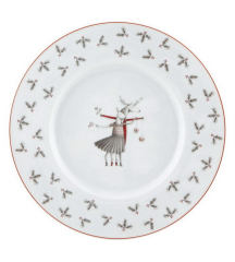 Тарелка салатная Noel 22,8 см
