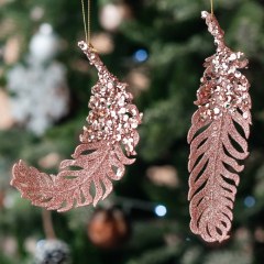 Игрушка на елку "Перо" 19 см, в ассортименте