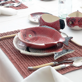 Тарелка глубокая Peixes 24х21 см