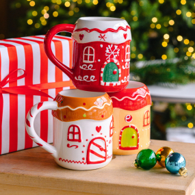 Кружка Sugar Loaf 400 мл, красная