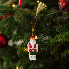 Елочная игрушка "Щелкунчик" Christmas Classics 10х5 см