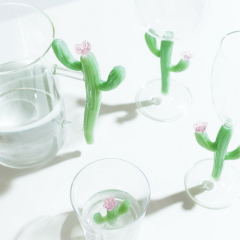 Стакан "Зеленый кактус" Desert Plants 350 мл 