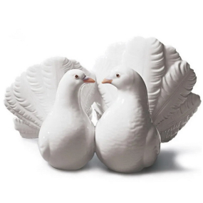 Статуэтка "Два голубя" 12х19х15 см