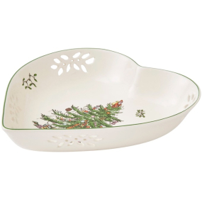 Блюдо-сердце сервировочное Christmas Tree 18 см