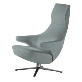 Кресло Poltrona Frau Jay Lounge, Fresco Blue