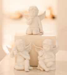 Фигурка "Ангел с котенком" 10,5 см