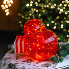 Фигурка "Яблоко" Lights in the night 27 см, красная