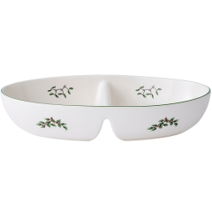 Менажница глубокая Christmas Tree 34х18 см