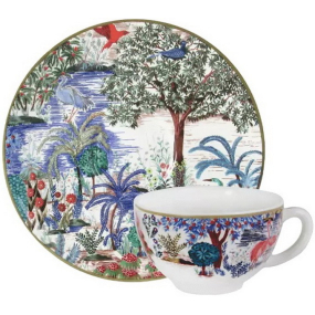 Набор чашек чайных с блюдцами Le jardin du palais 160 мл, 4 предмета