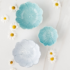 Салатник Flora 17 см, синий