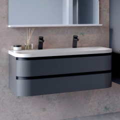 Тумба с раковиной Kolpa-San Vittoria OUV 120 WH, 120x50, подвесная, белый