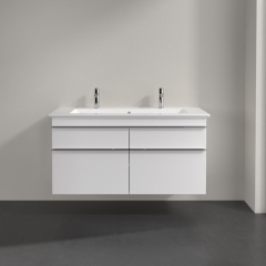 Тумба подвесная под раковину Villeroy & Boch Venticello 115х50х59 A92901DH, белый глянцевый