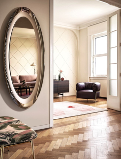 Зеркало Calligaris Surface 75х175 CS5132-G, Bronze