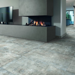 Керамогранит Rondine Murales 120х280 Lap, Grey, 6 мм