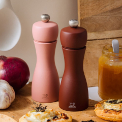 Набор мельниц для соли и перца Tahiti 15 см, цвет какао/орех