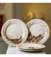 Набор тарелок салатных Sologne 23,2 см, 4 шт в ассортименте