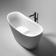 Ванна Antonio Lupi Mastello 135х75, из материала Flumood, матовая, белая