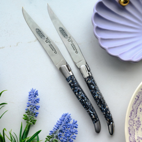 Набор ножей для стейка Laguiole en Aubrac, 2 шт, ручка - раковина мидии